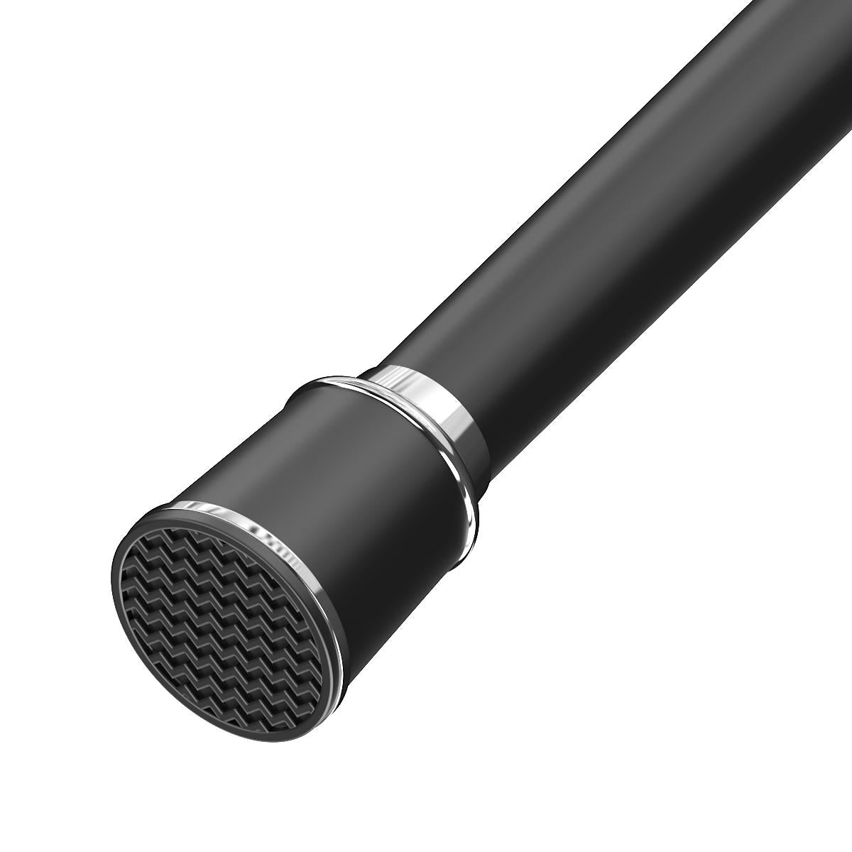 silvr gardintstang uden boring ø32mm - nem montering