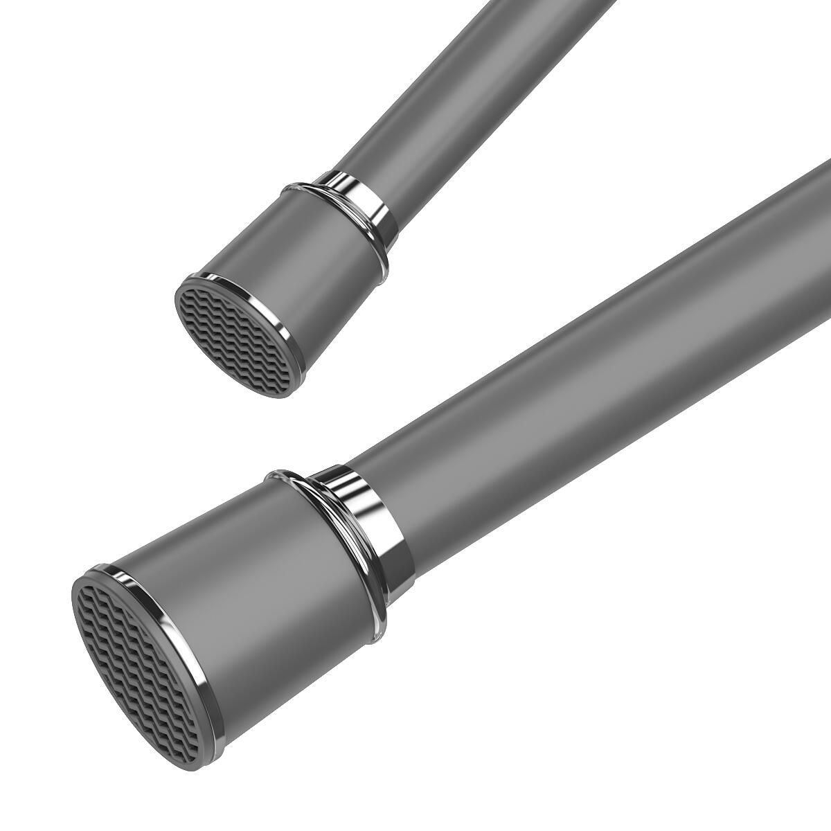 silvr gardintstang uden boring ø32mm - nem montering